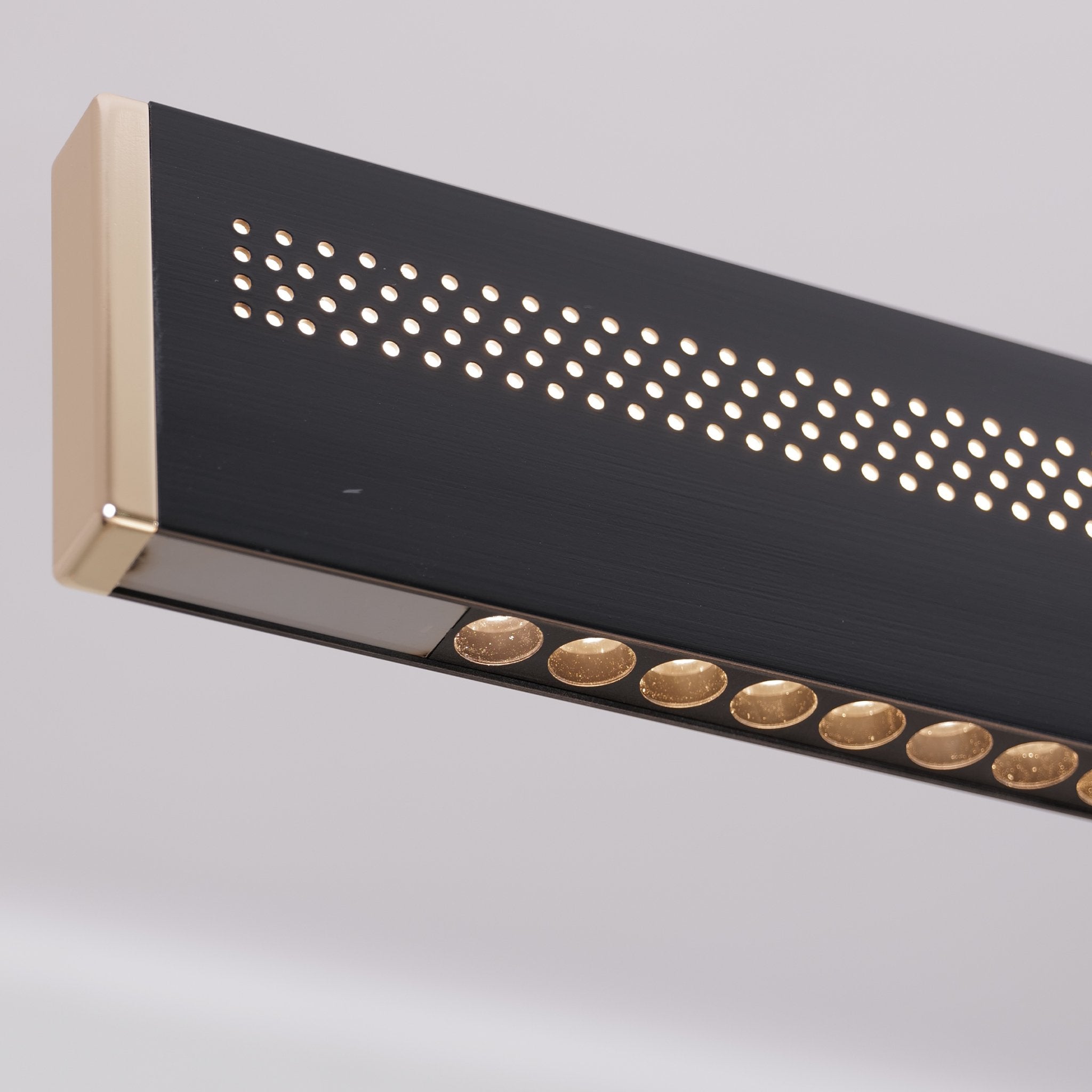 Matrix Ceiling Light Bar – Minimalist LED Pendant Lamp with Dimmable Warm Light