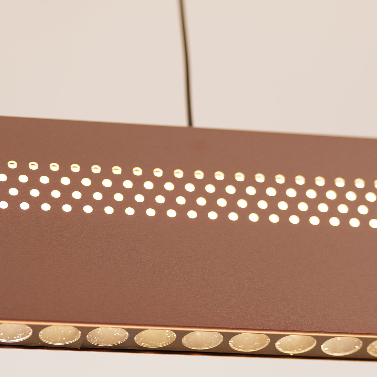 Matrix Ceiling Light Bar – Minimalist LED Pendant Lamp with Dimmable Warm Light