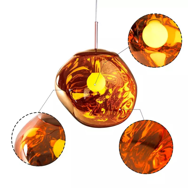Melt Modern Pendant Light – Designer Statement Ceiling Light