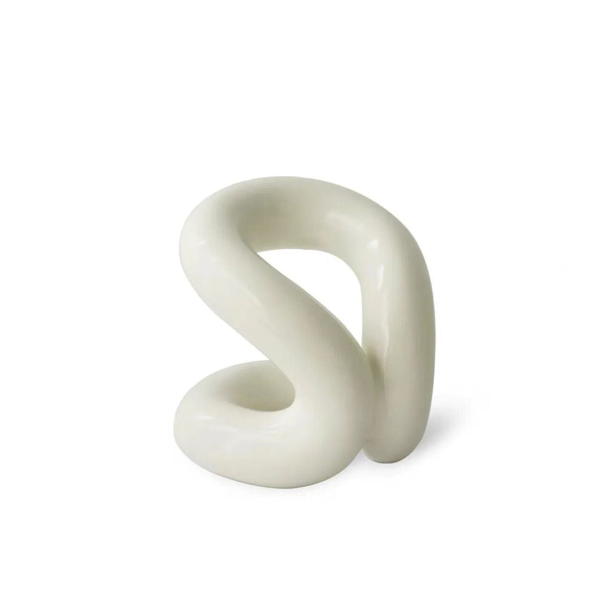 Minimal Abstract Makeup Brush Holder in Luxury Ceramic