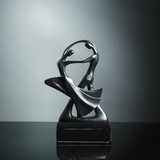 Modern Abstract Dancers Ornament - Resin Home Decor Accent