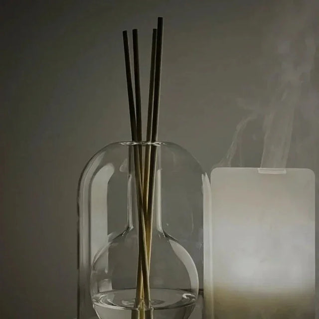 Modern Glass Aromatherapy Diffuser Bottle - Minimalist Design