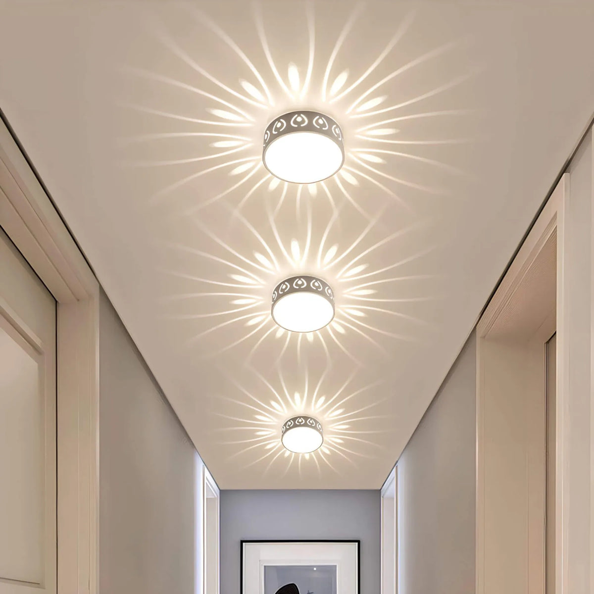 Turn the ceiling into part of the decoration