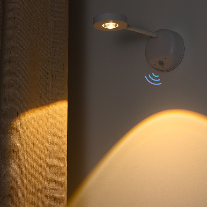 Motion Sensor LED Light – USB Rechargeable with Adjustable Brightness