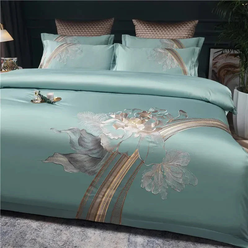 Florencia 800 TC Egyptian Cotton Duvet Cover Set
