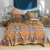 Nordic Boho Cotton Throw Blanket for Cozy Home Decor