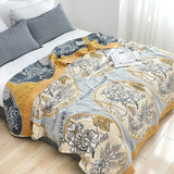 Nordic Boho Cotton Throw Blanket for Cozy Home Decor