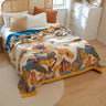 Nordic Boho Cotton Throw Blanket for Cozy Home Decor