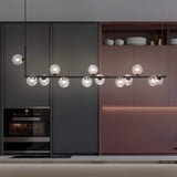 Nordic Bubble Ceiling Light – Modern Glass Globe Pendant for Kitchen & Living Room