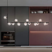 Nordic Bubble Ceiling Light – Modern Glass Globe Pendant for Kitchen & Living Room