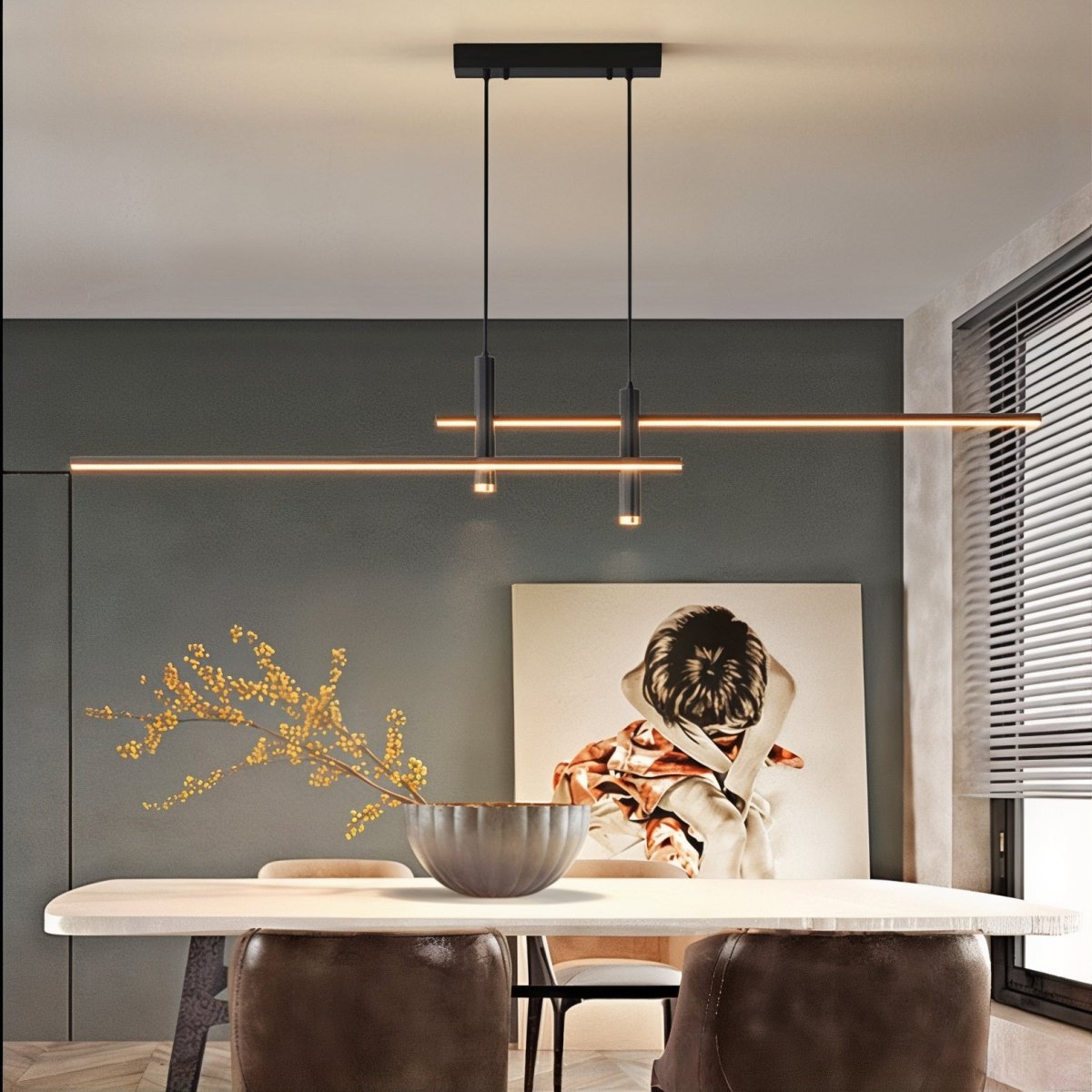 Otto | LED Linear Suspension Pendant Light-5