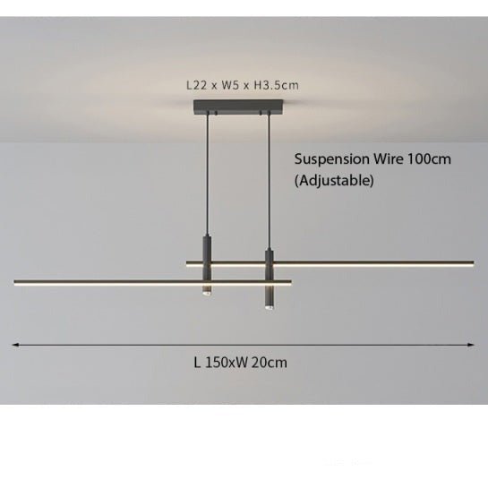 Variant image for Black - 150CM / 59"