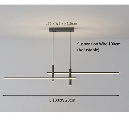 Otto | LED Linear Suspension Pendant Light-1