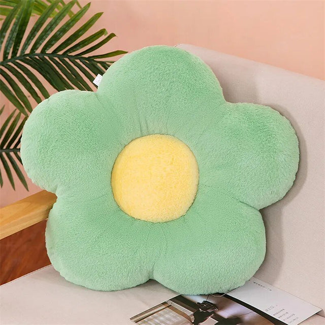 Plush Flower Shaped Soft Cushion for Cozy Home Decor