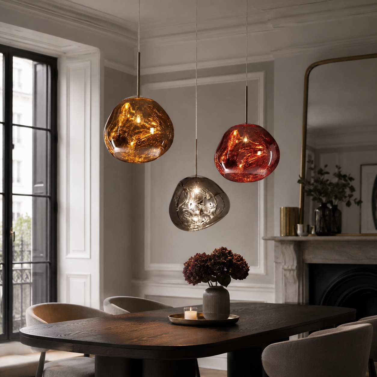 Melt Modern Pendant Light – Designer Statement Ceiling Light