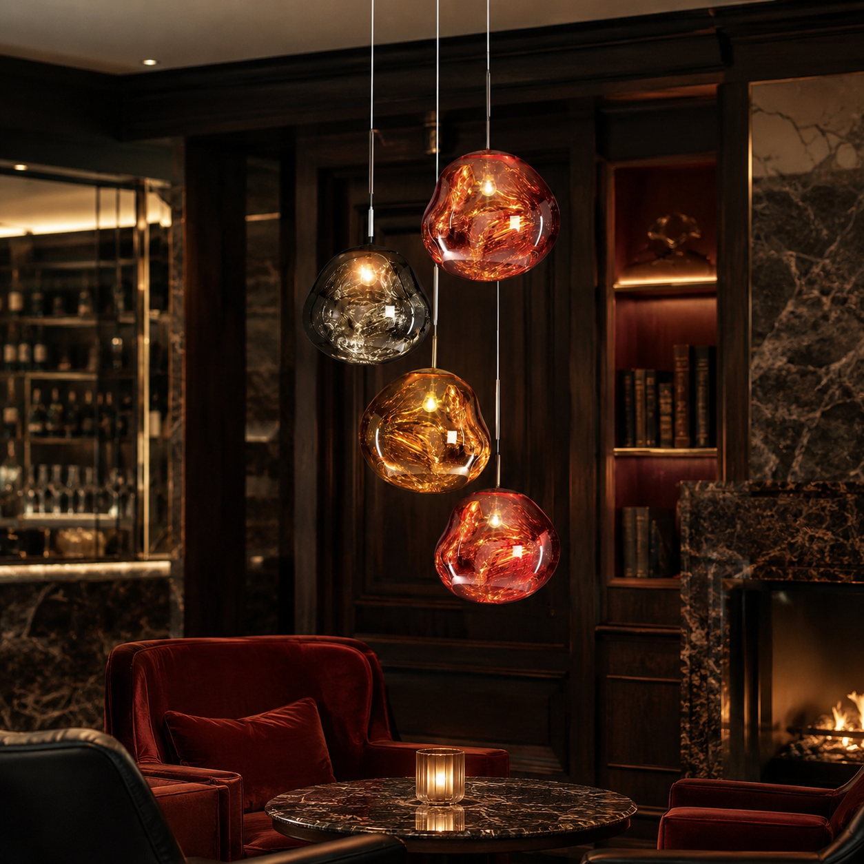 Melt Modern Pendant Light – Designer Statement Ceiling Light
