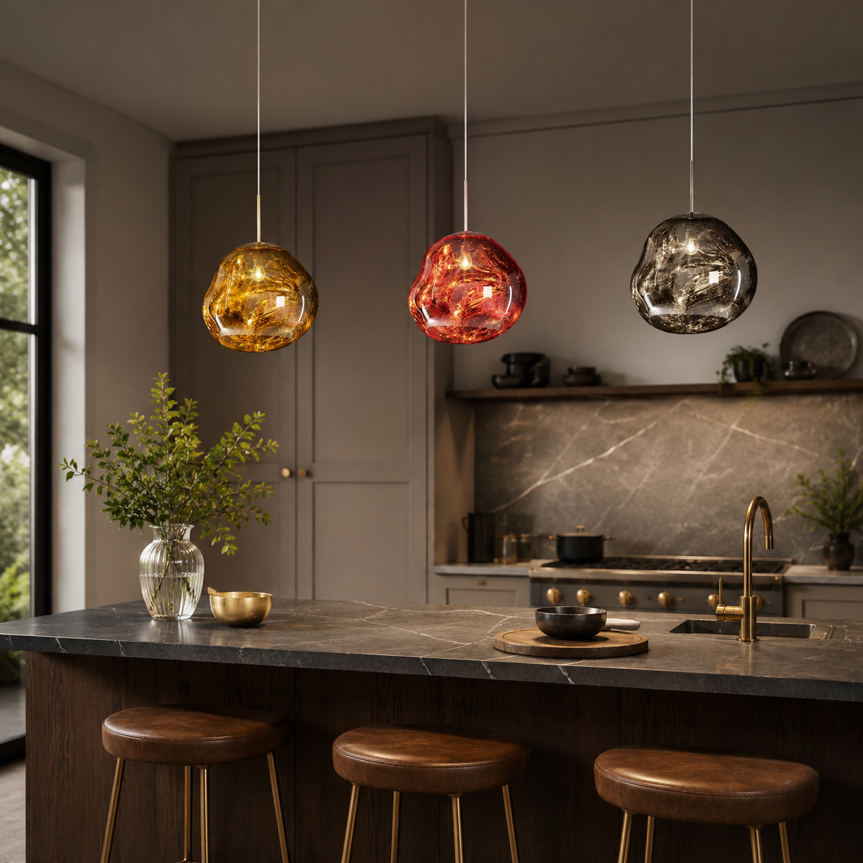 Melt Modern Pendant Light – Designer Statement Ceiling Light