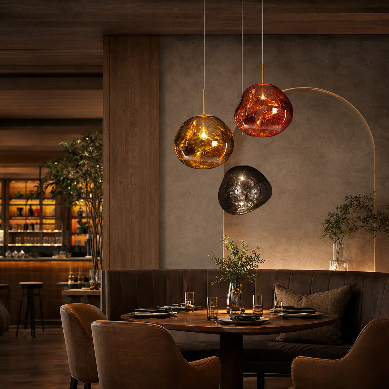 Melt Modern Pendant Light – Designer Statement Ceiling Light