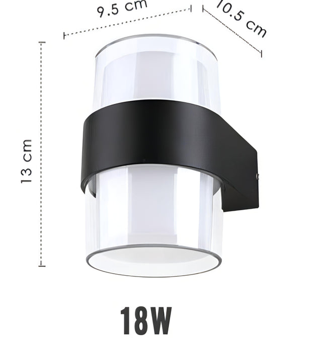 Shoona - Outdoor Modern Wall Lamp in Durable Aluminum