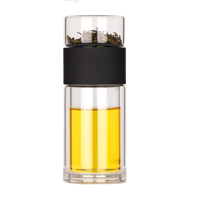 Glass travel tea infuser-1