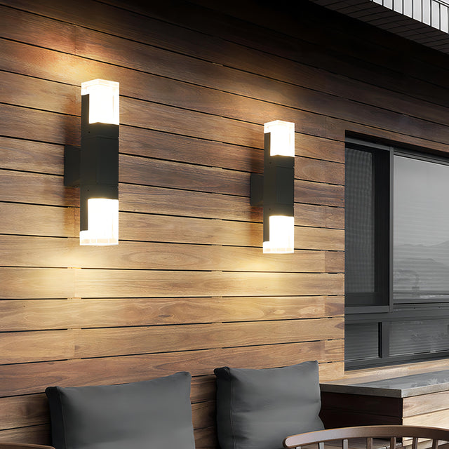 Kalpa - 10W Waterproof LED Double Head Wall Light Outdoor
