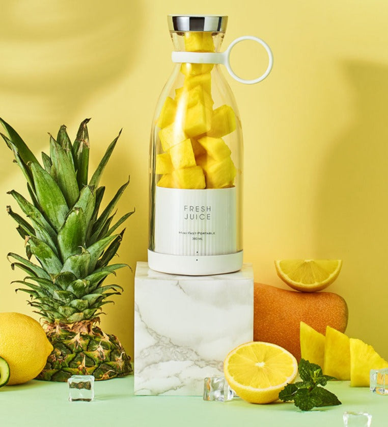 Portable Electric Fruit Juicer Blender Bottle USB Charging