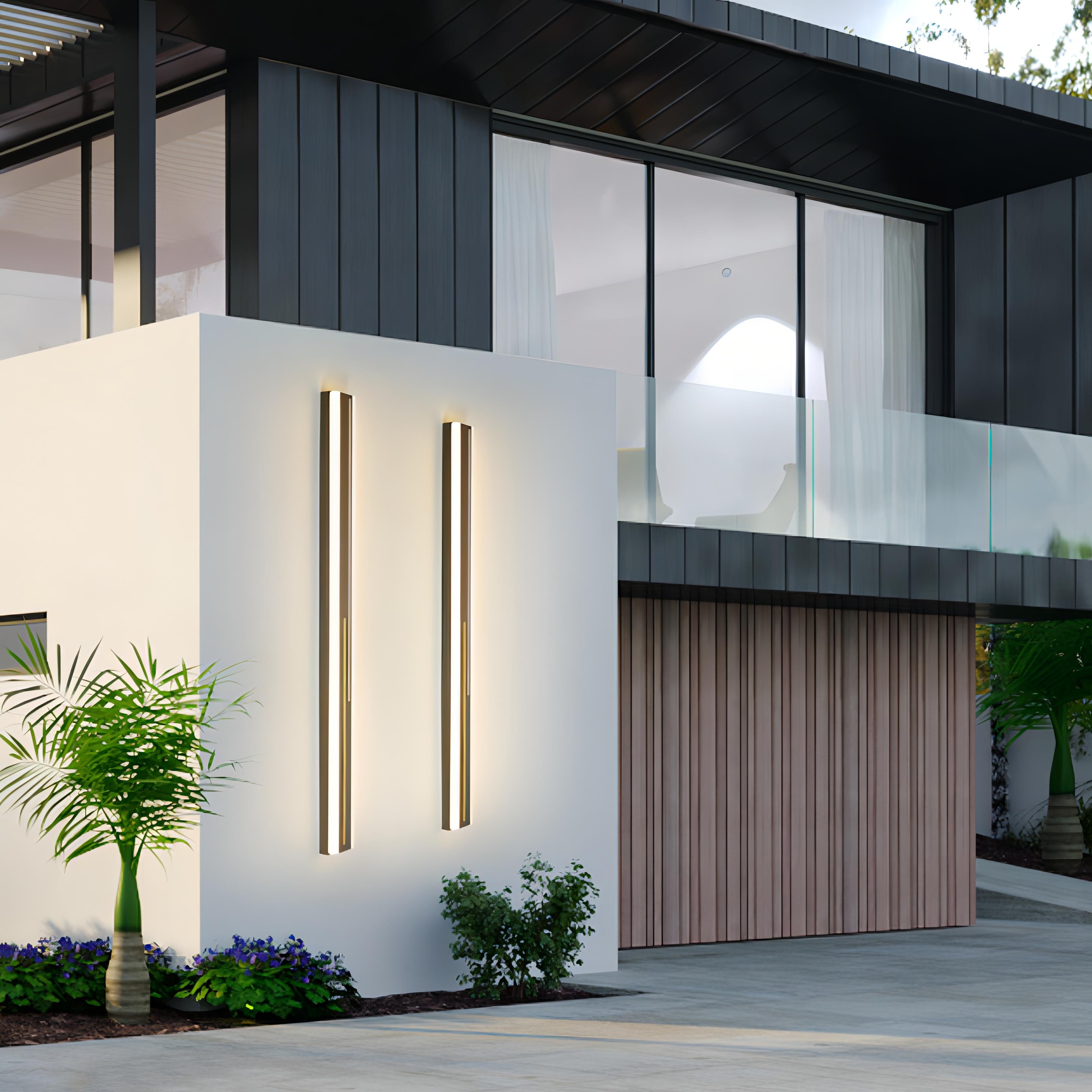 Gudiya - Waterproof Long Outdoor Light Bar IP65 Stainless Steel