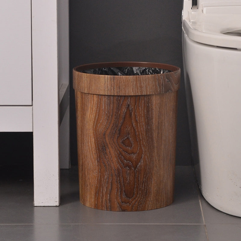 Nordic Style Minimalist Wood Garbage Bin