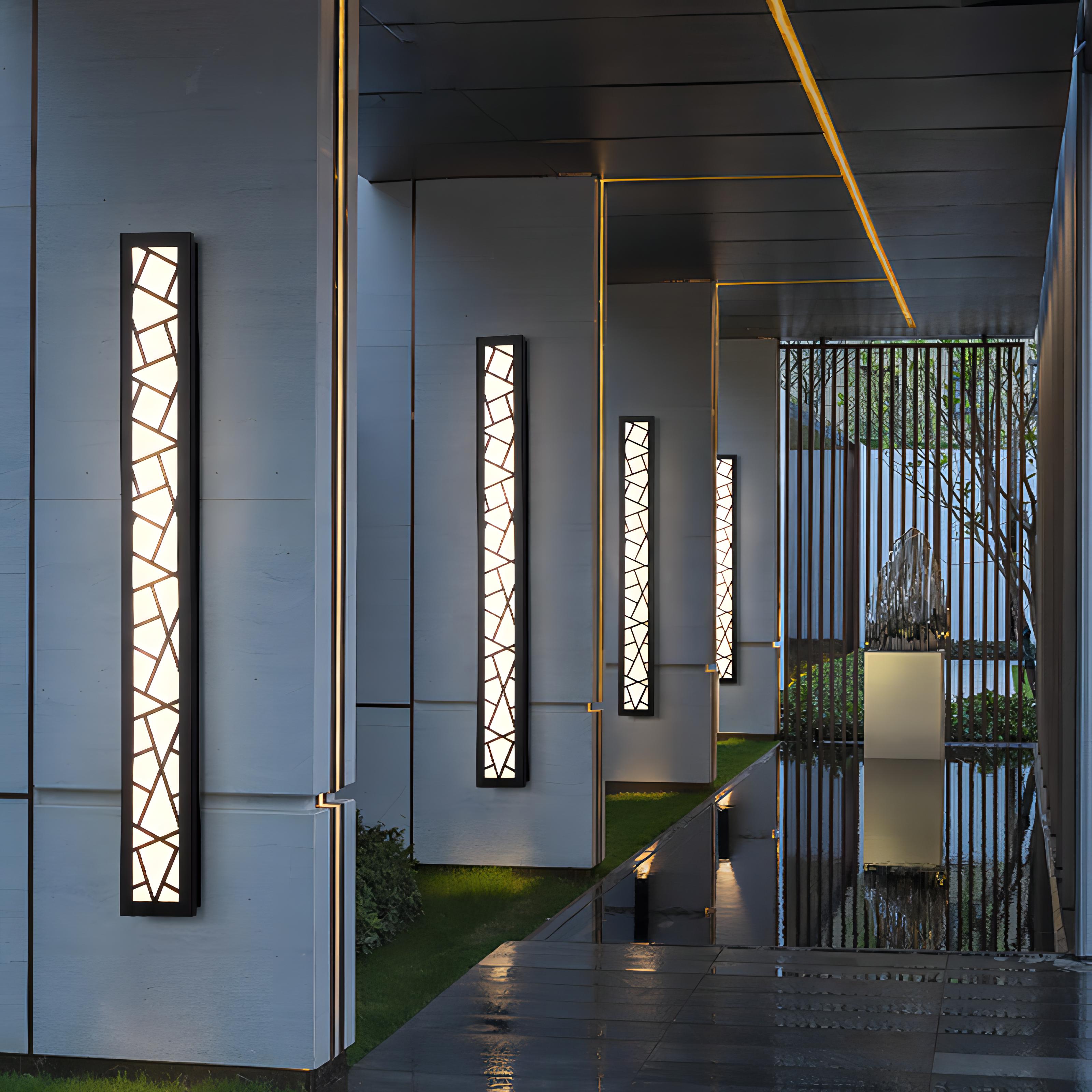 Zaina - Modern Villa IP65 Aluminum Wall Light Lamp