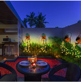 Solar Waterfall Garden Light – Elegant Decorative Design