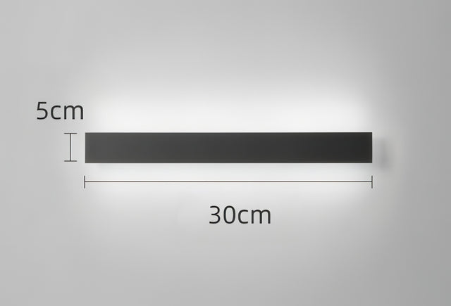 Rando - Modern Outdoor LED Slim Wall Light for Illumination