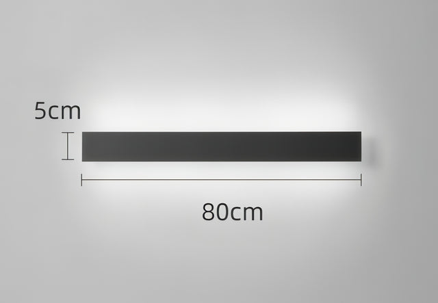 Rando - Modern Outdoor LED Slim Wall Light for Illumination