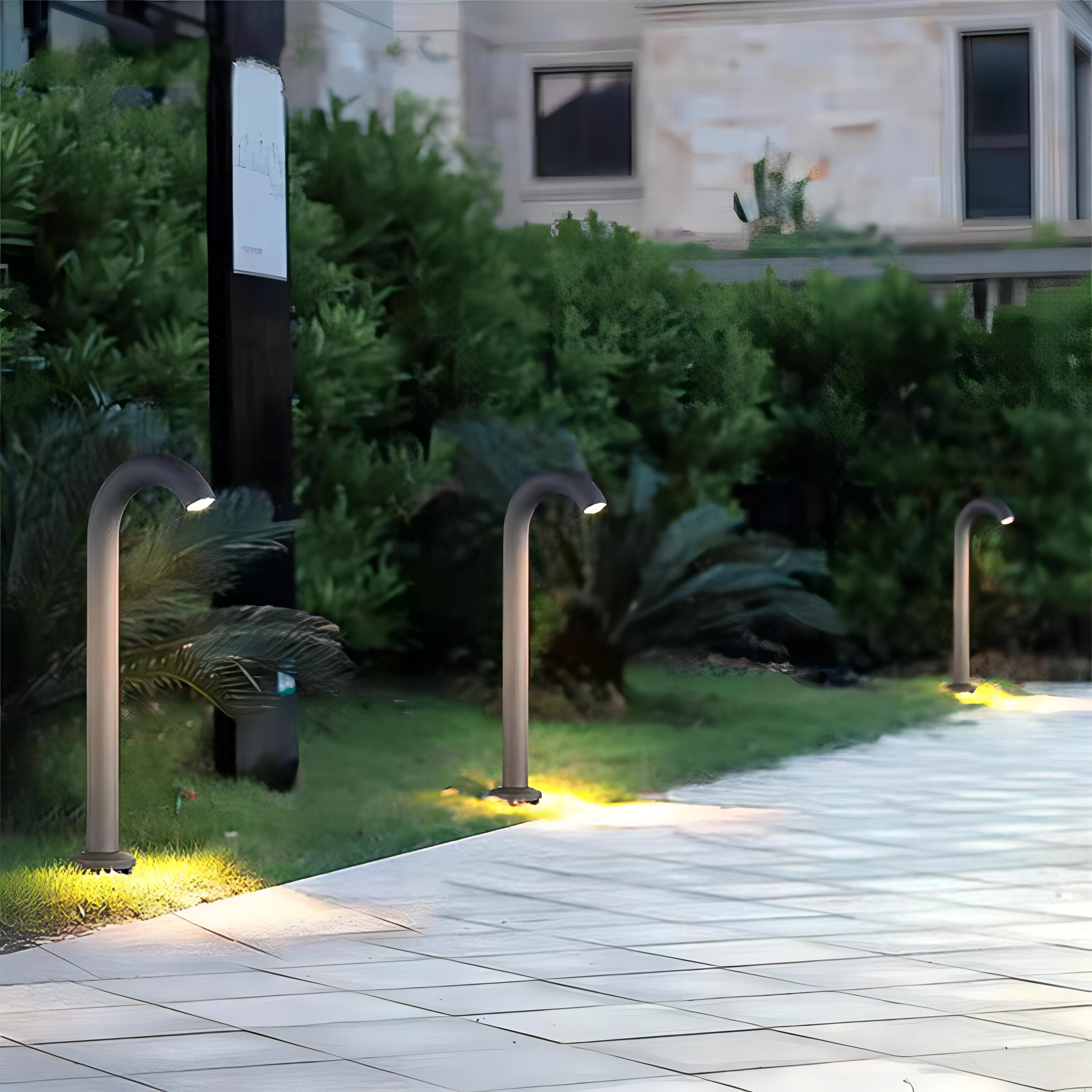 Kalki - Lawn Pipe Lights in Durable Aluminum IP65 Rated