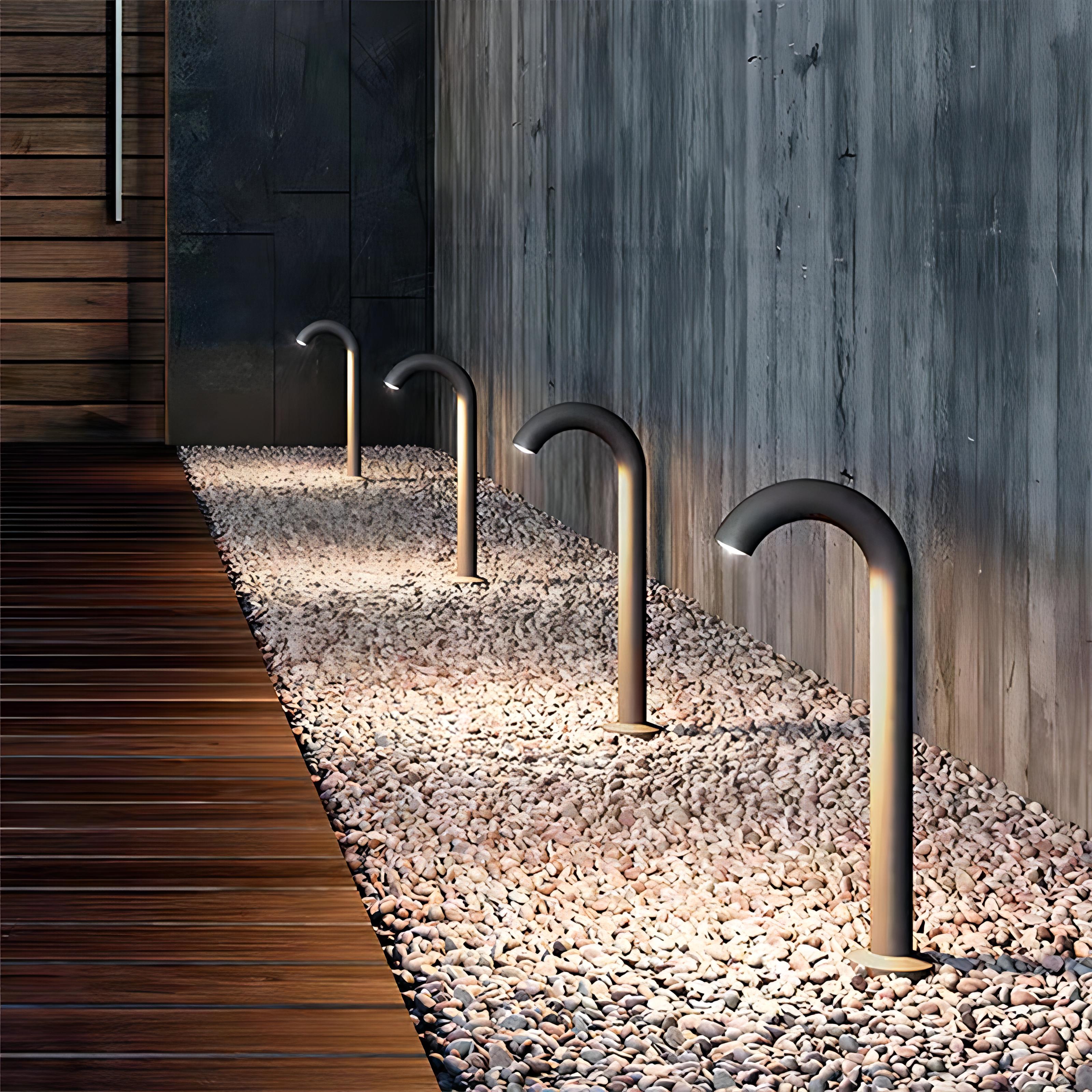 Kalki - Lawn Pipe Lights in Durable Aluminum IP65 Rated