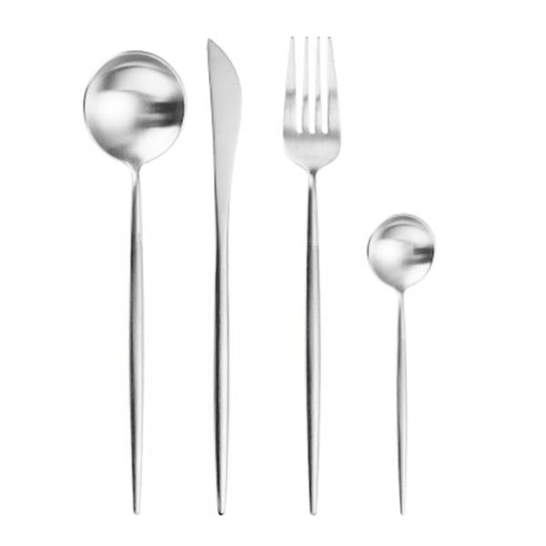  Arya Silver Cutlery Set-4