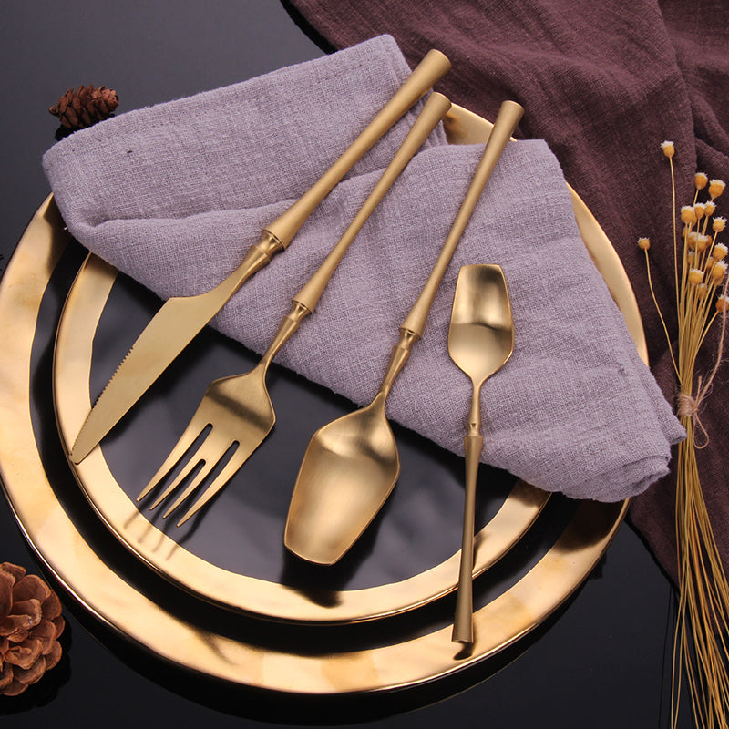  Venice Gold Cutlery Set-3