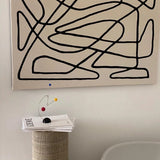 Quirky Desk Balance Mobile Decoration in Metal Design