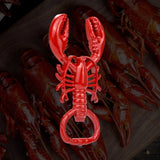 Lobster Shaped Corkscrew Bottle Opener in Zinc Alloy Metal