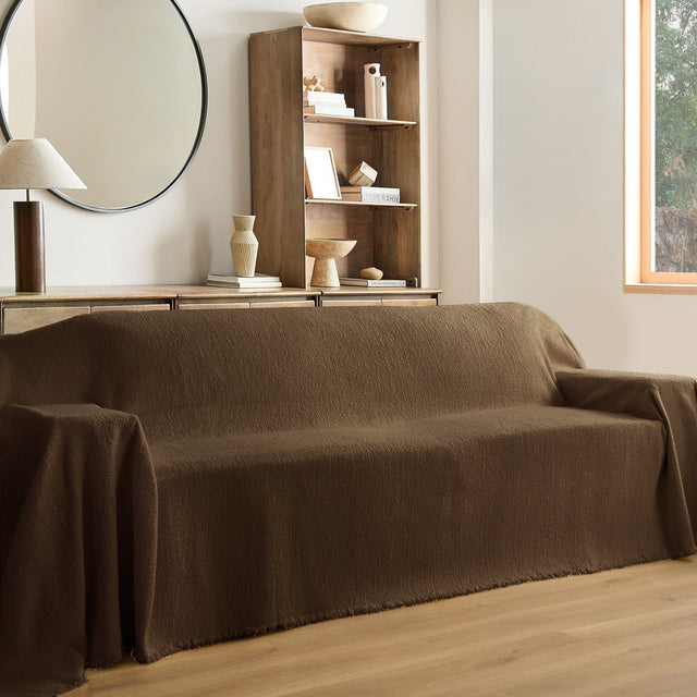 Cozy Winter Style Sofa Cover - Modern, Stylish & Durable Sofa Protection