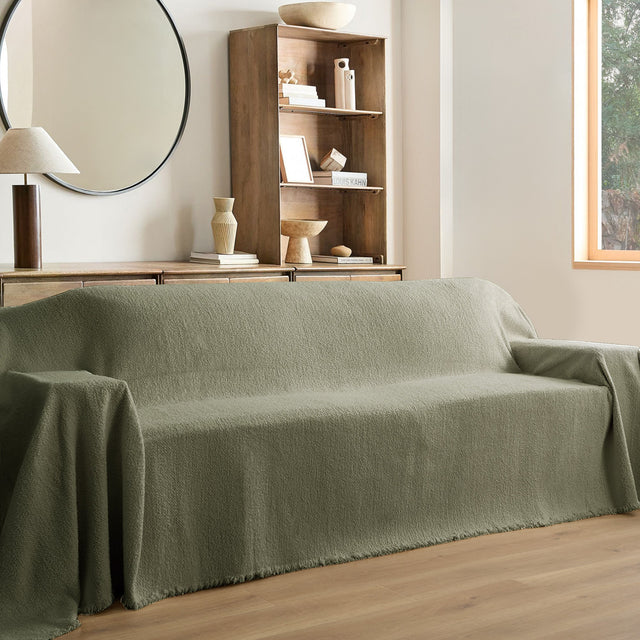 Cozy Winter Style Sofa Cover - Modern, Stylish & Durable Sofa Protection