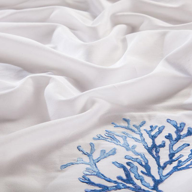 Luxury Embroidered Duvet Cover Set – 100% Egyptian Cotton