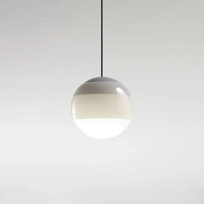 Seven Colour Gradient Glass Pendant Light