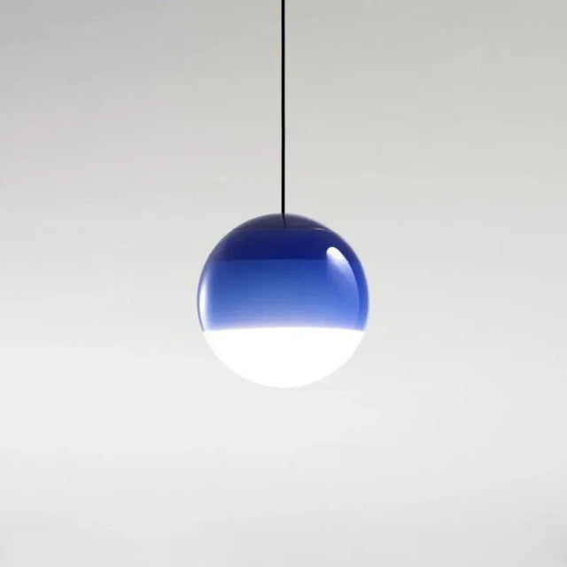 Seven Colour Gradient Glass Pendant Light