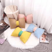 Solid Candy Colour Tasseled Cushion Cover Velvet 50x30cm