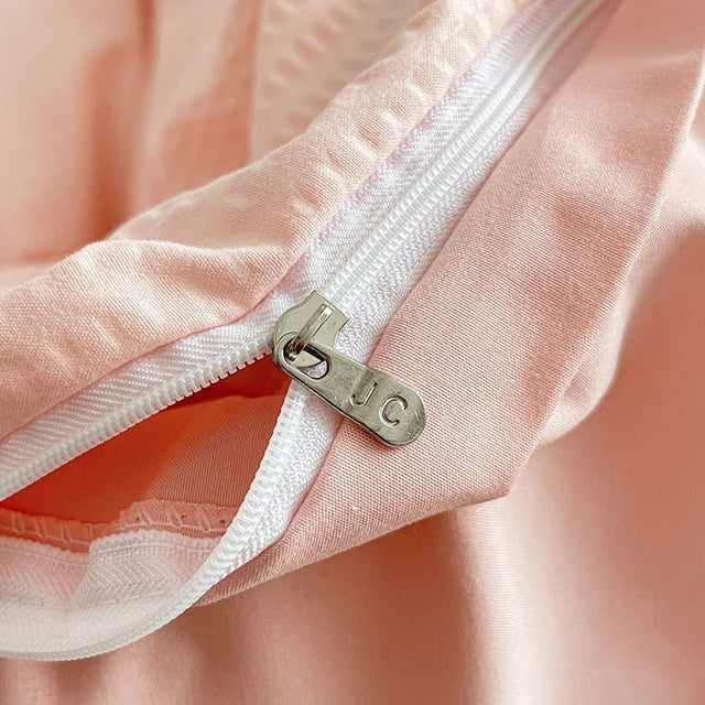 Solid Pastel Colour Bedding Set