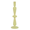 Stylish Ivory Coloured Candle Holders - Handmade Glass Decor