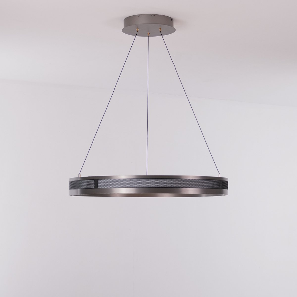 Titan Rings Chandelier – Bold Industrial Ceiling Light with Multi-Illumination & LED Options