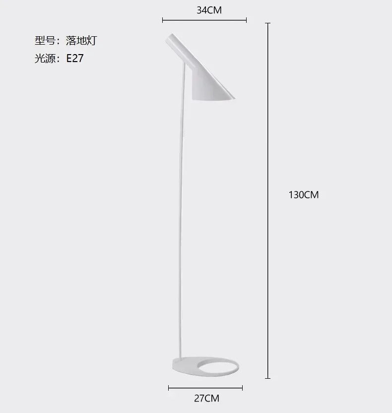Modern Steel Bedside Lamp with Touch-Sensitive LED Design