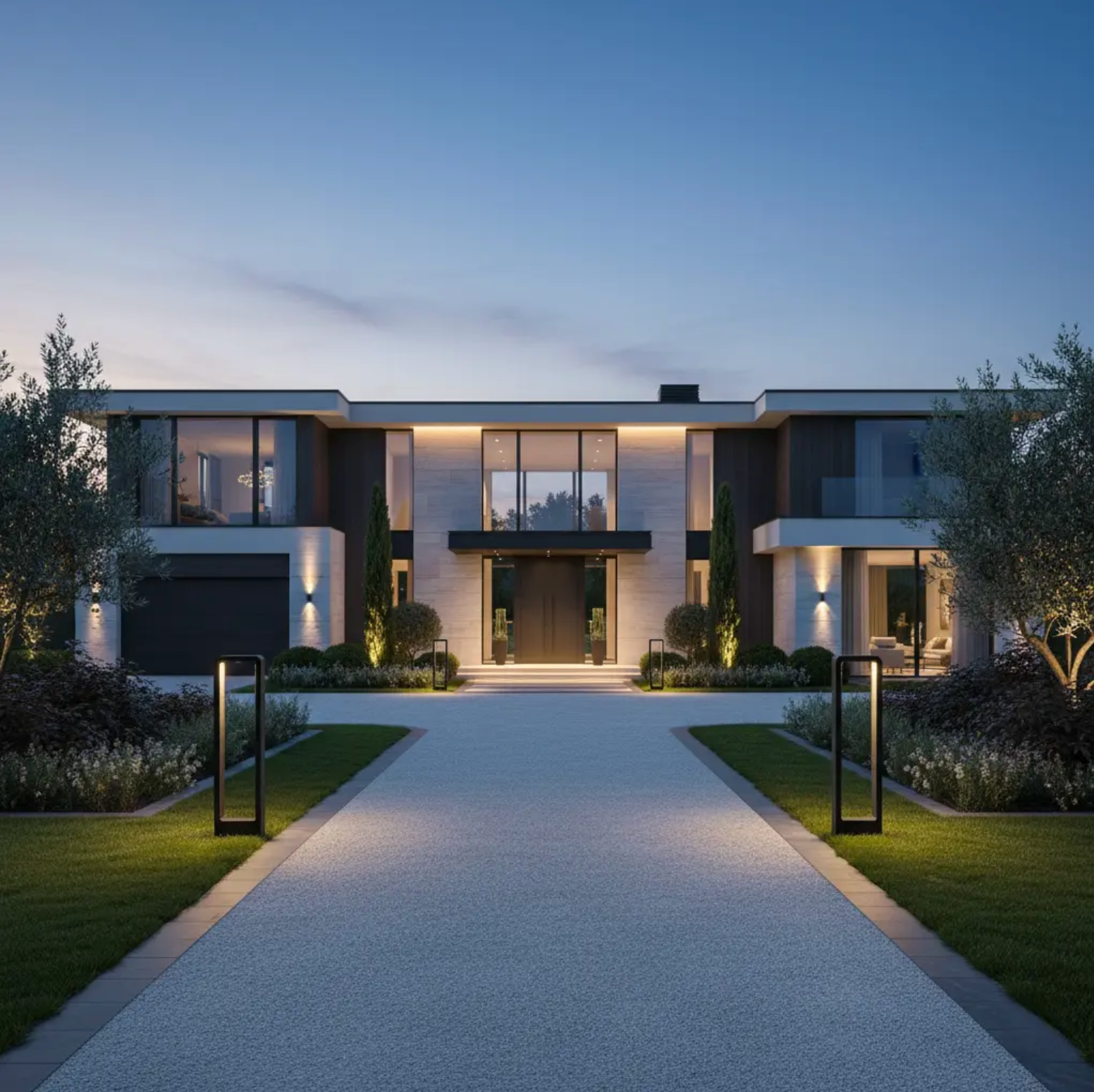 Modern Outdoor LED Garden Light - Waterproof Path & Ground Light