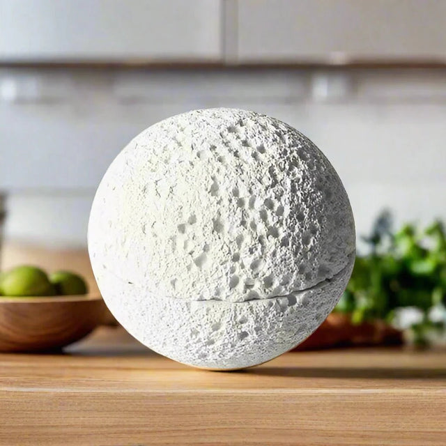 Quirky Black Volcanic Stone Bowl - Elegant Porcelain Centerpiece